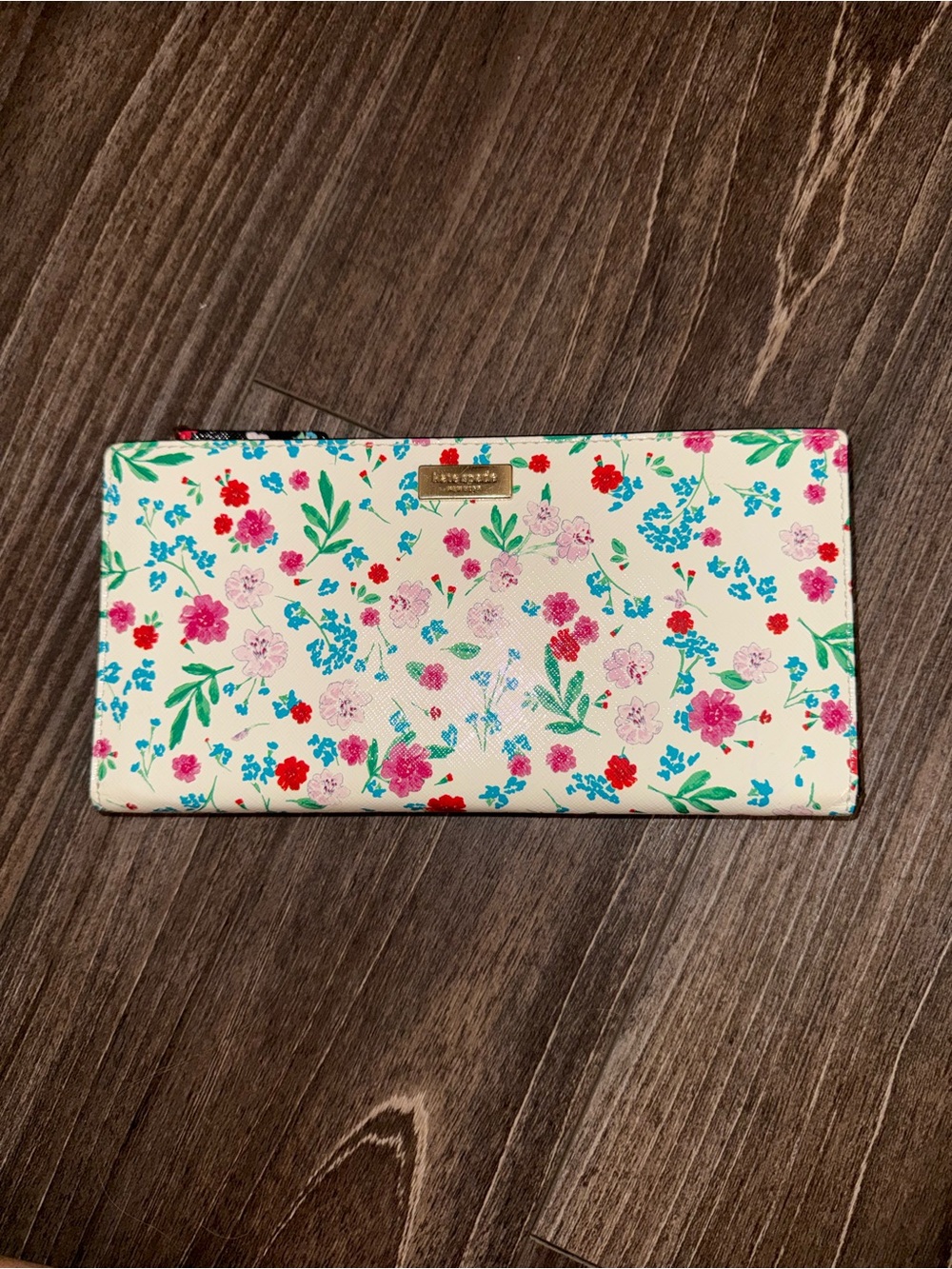 kate spade floral Wallet